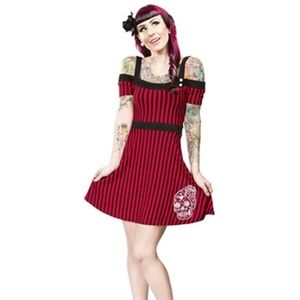 Sourpuss Sugar Skull Mia Dress